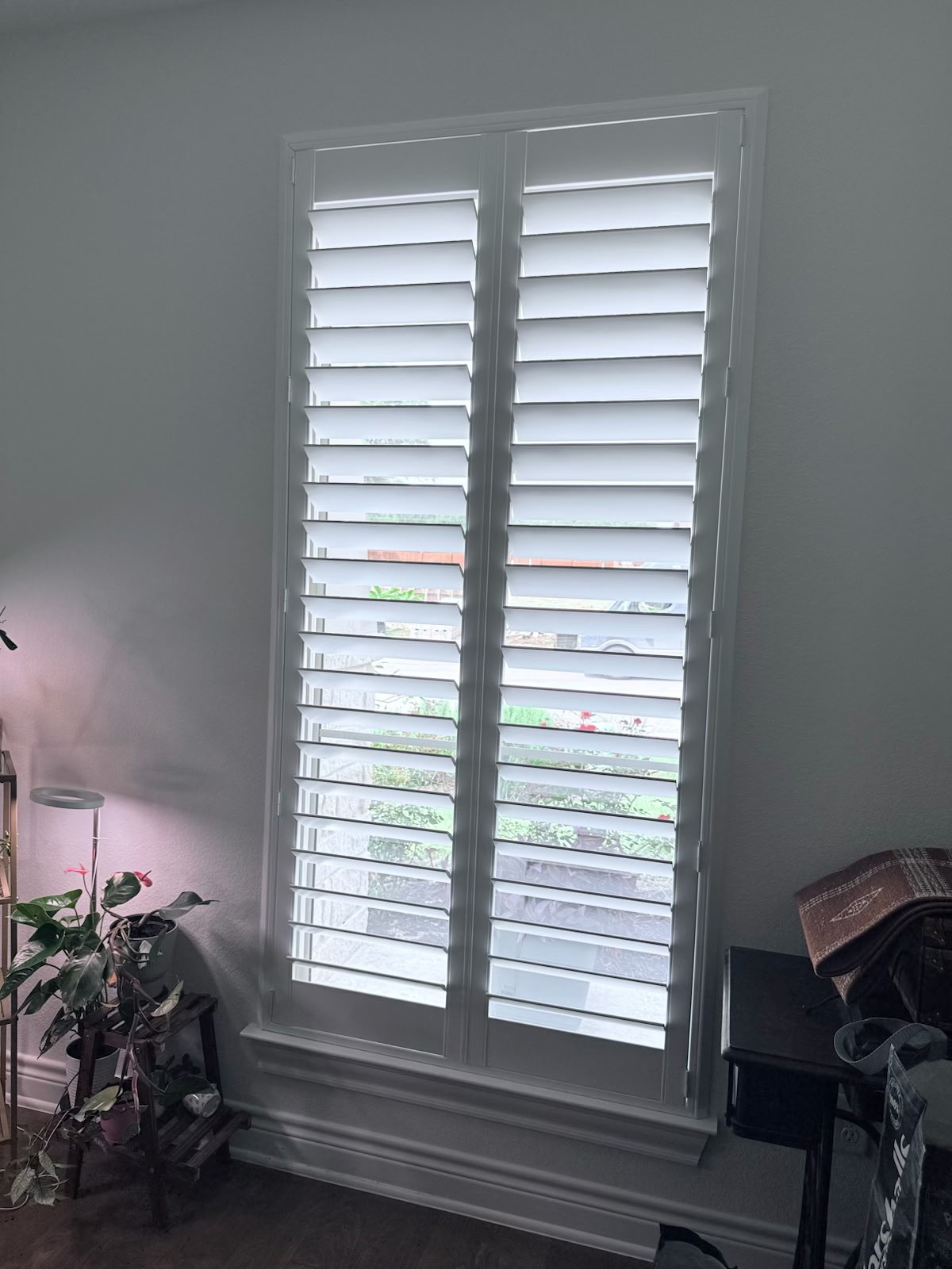 Plantation shutters installation in Round Rock, TX